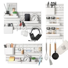 Keepo Peg Board Organizer Accessories, Peg Board With Accessories, Pegboard H…