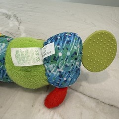 World of Eric Carle Very Hungry Caterpillar Baby Pull Toy Crinkle Teether Plush