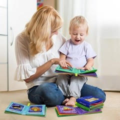 Dr.Rapeti Soft Cloth Books Baby Books Bath Books 6-Pack for Baby Infant Toddl…