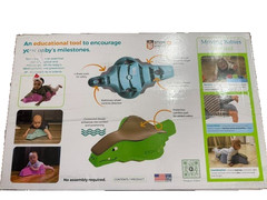 CRAWLIGATOR Tummy Time Mobility Toy Infant 4-12 Months Slate Developmental NEW