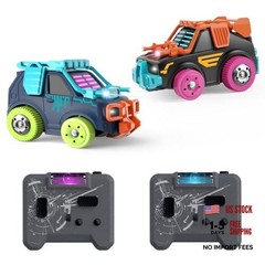 RC Cars 2 Pack Remote Control Combat Cars: 2.4G Rechargeable | 360°