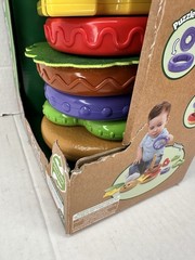LeapFrog 4-in-1 Learning Hamburger Toy 12+ Months Stacking Puzzle New