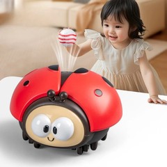 Funny Ladybug Floating Ball Cute Crab Whale Floating Ball Electric Toys Early