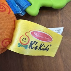 Melissa & Doug Ks Kids Funky Giraffe Stroller Toy Crinkle Teether Textures EUC ✨