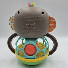 Bright Starts Grab & Giggle Monkey Musical Sensory Toy Easy-Grasp Light up