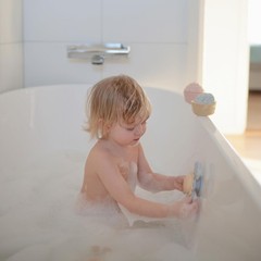 mushie Sunshine Suction Spinner Toy | Toddler Sensory Toys Small,
