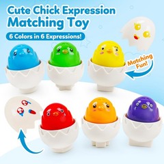 Egg Toys,Montessori Geometric Egg Shape Sorter Toys Preschool Learning Educat…