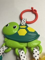Infantino Baby Toy Rattle Green Turtle