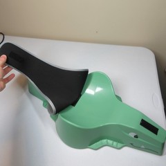 Crawligator Tummy Time Rolling Toy Green Grey Infant Mobility Model C30846