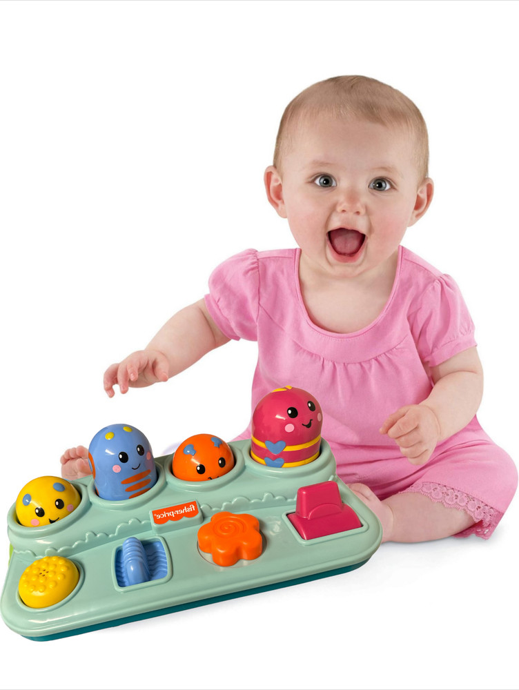 Kids Development Toy FISHER-PRICE Brilliant Boppin Activity Bugs Pop-Up Infant