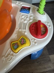 Fisher-Price Laugh & Learn Musical Learning Grand Piano Activity Table Works Y2K