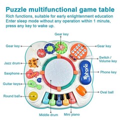 Dahuniu Baby Toy- Engaging Baby Activity Center for 6 12 18 Months Old- Safe,…