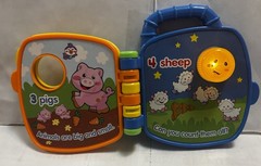 Fisher Price Counting Animal Friends Musical Book w/ Sound & Lights EC Works F/S