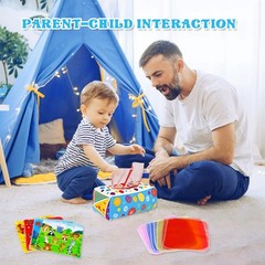 Baby Toys 6 to 12 Months – Baby Tissue Box Toys Montessori Toys for Babies 6-…