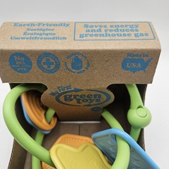 My First Green Toys – Shape Sorter 6+ Months AND Twist Teether 0+ Months. NEW