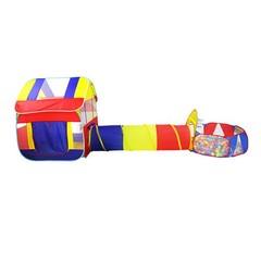 Kids Play Tunnel Folding Polyester Cloth Baby Crawling Training Equipment F SOCT