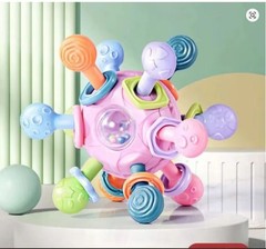 Baby Sensory Toys for 0-6 6-12 Months, Montessori Teething Toys 3-6 Months, Newb