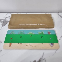 Lovevery Community Garden Vegetable Puzzle Adventurer Kit 16-18 Months