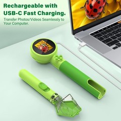 Microscope for 7.4 x 12.6 x 1.7 inches, Bug Catcher & Kits Green