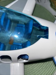 2008 Hap-P-Kid Airplane Lights and Sound English ORSpanish Has Switch On The Win