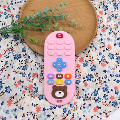 Children’S Remote Control Teethers Silicone Anti-Feeding Simulation Remote Contr