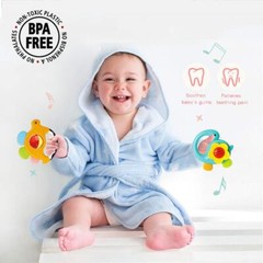 Baby Rattle and Teether Set Musical Early Educational Toys for Infants