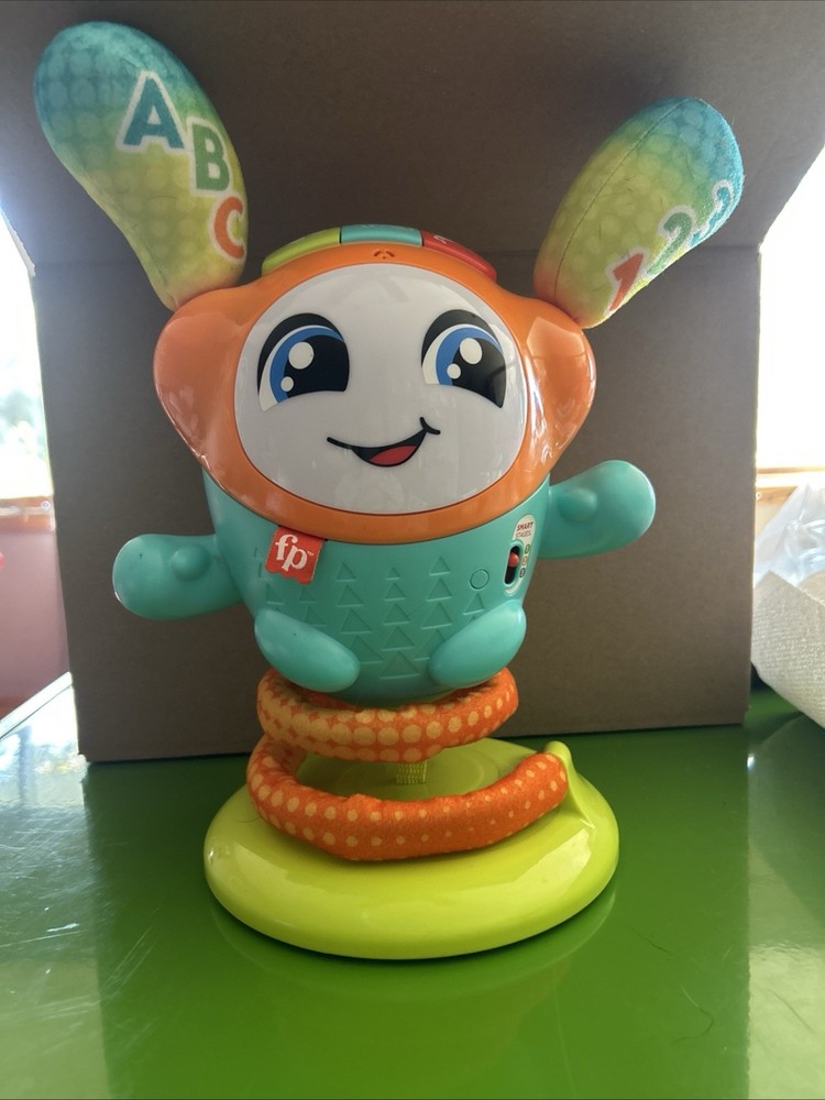 Fisher-Price HFT76 Learning Toys – DJ Bouncin’ Beats Interactive Toy – WORKS