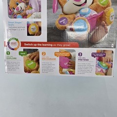 Fisher-Price Laugh & Learn Smart Stages Sis Plush Toy FDF22 NIB New 6-36M