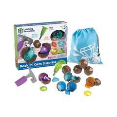 Learning Resources Rock ‘n Gem Surprise 19 Pieces Ages 3+ Sorting Matching Toys
