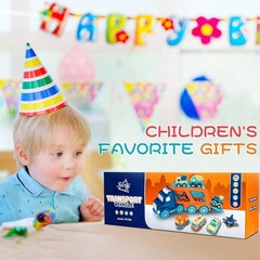 Colorful Cars Toy Set – 9 Vehicles with a Transport Truck for Toddlers Ages 2-5