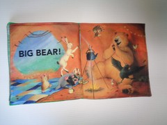 ‘Big Bear, Small Mouse’ Soft, Washable, Cloth Book for Baby / Toddler