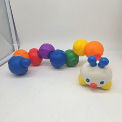 Melissa & Doug Build An Inchworm Snap Beads Caterpillar Infant Developmental Toy