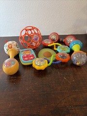 Infant/Toddler/Baby Lot Of Baby Toys Teething Variety Lot Of 8