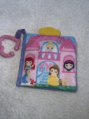 Disney Baby Princess Soft Crinkle Book Belle, Ariel, Cinderella, Snow White