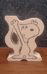 United Feature Syndicate Peanuts Snoopy & Woodstock 6pc Multicolor Stacking Toy
