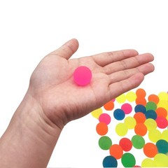 100 Pack Bouncy Balls,Assorted Color,Solid Color High Bouncing Balls for Kids…