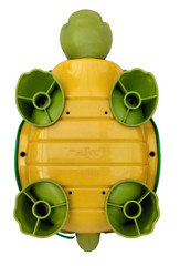 Vintage 2002 Fisher Price Tappy the Green Turtle Shape Press Baby Toy BX2