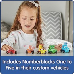 Numberblocks Numberblocks Miniature Car Figure Set 1-5 Character Cars (5-Piece