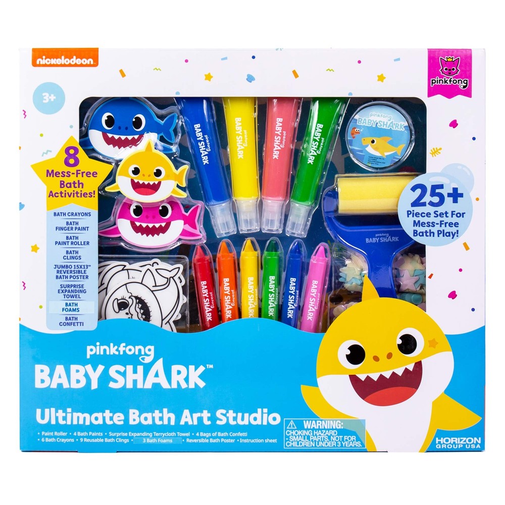 Baby Shark Ultimate Bath Art Studio By Horizon Group Usa 206523