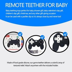 Cool Remote Game Control Teething Toy for Babies 0-6 6-12 ,Game Controller Te…