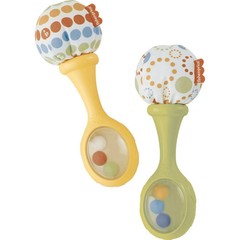 fisher-price Rattle ‘n Rock Maracas 3M+ Yellow & Green Infant Baby Toy BLT33
