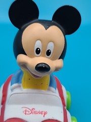 Clementoni Disney Mickey & Minnie Vinyl Push Car Toys