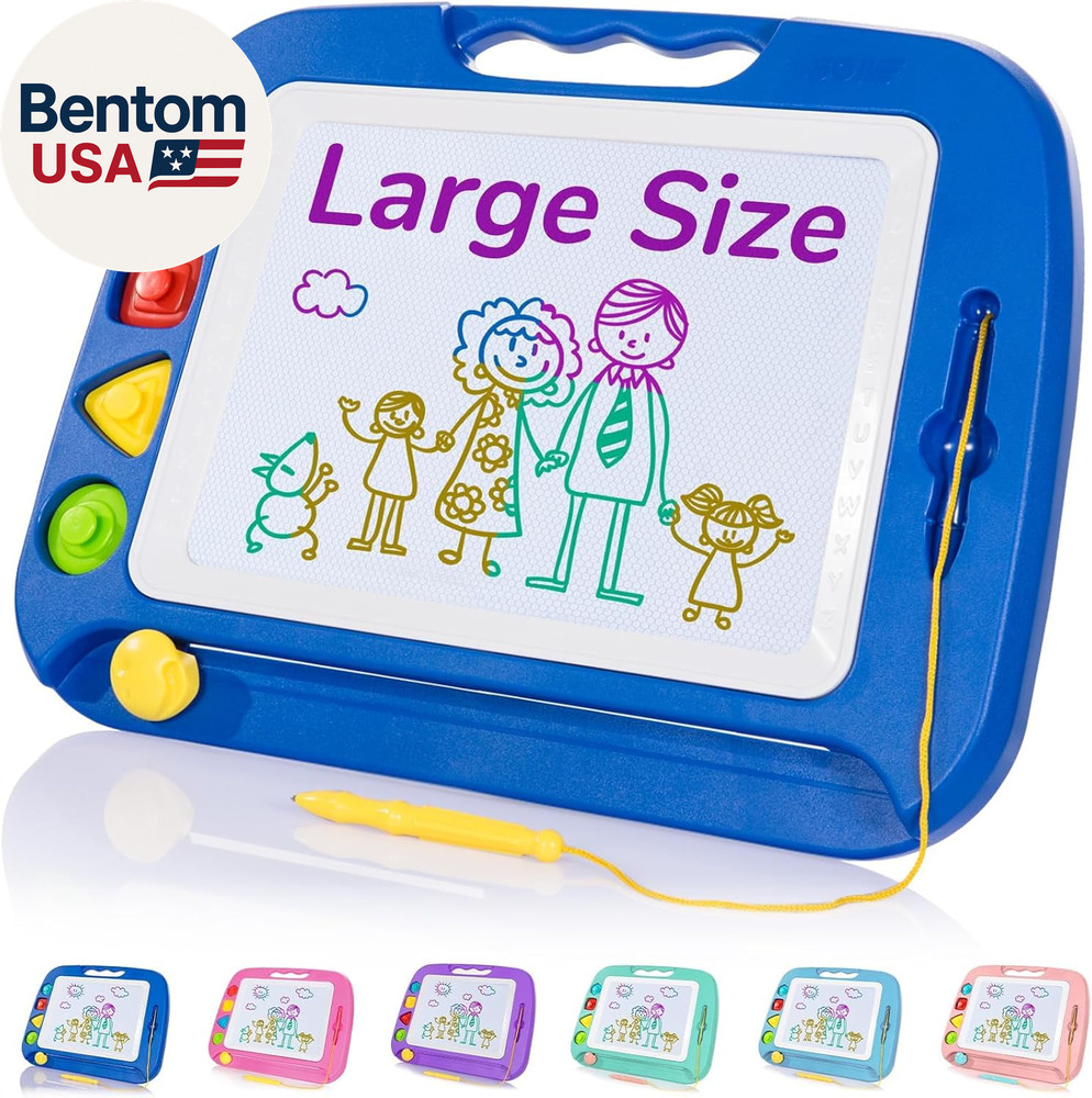 Toddler Toys for Kids, Large Magnetic Drawing Board for Birthday Gift, Toys for