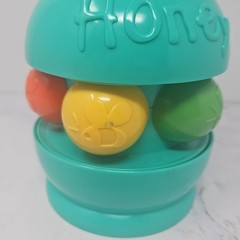 Vintage Mattel 90s Y2K Disney Winnie The Pooh Spinning Honey Pot Pop Up Baby Toy