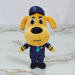 Sheriff Labrador Dog Plush Toy Soft Doll Stuffed Animal Security Sergeant