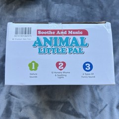 Toy Bundle – Rotating Ocean Pacify Music Lights + Elephant Little Pal (Both NIB)