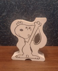 United Feature Syndicate Peanuts Snoopy & Woodstock 6pc Multicolor Stacking Toy