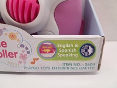 Baby Child Toy Video Game Controller English and Spanish Speaking Words Music