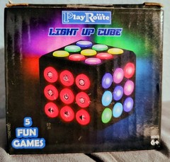 Electronic Brain & Memory Game Cube Fun Toy Gift Idea for Ages 12+ Year Old