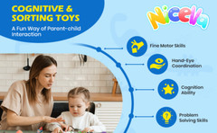 Sorting Toys for Toddlers Fine Motor Montessori Preschool Education LearningToys